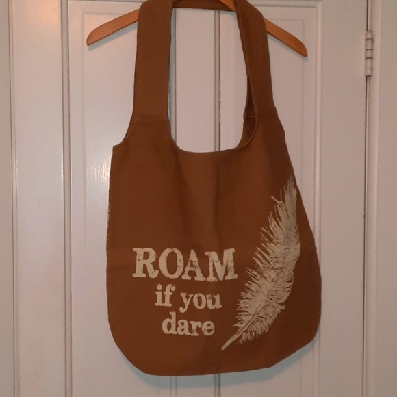 Purse Canvas Bucket Tote Bag Crossbody Sturdy Lightweight Travel Everyday NWOT - Picture 1 of 7